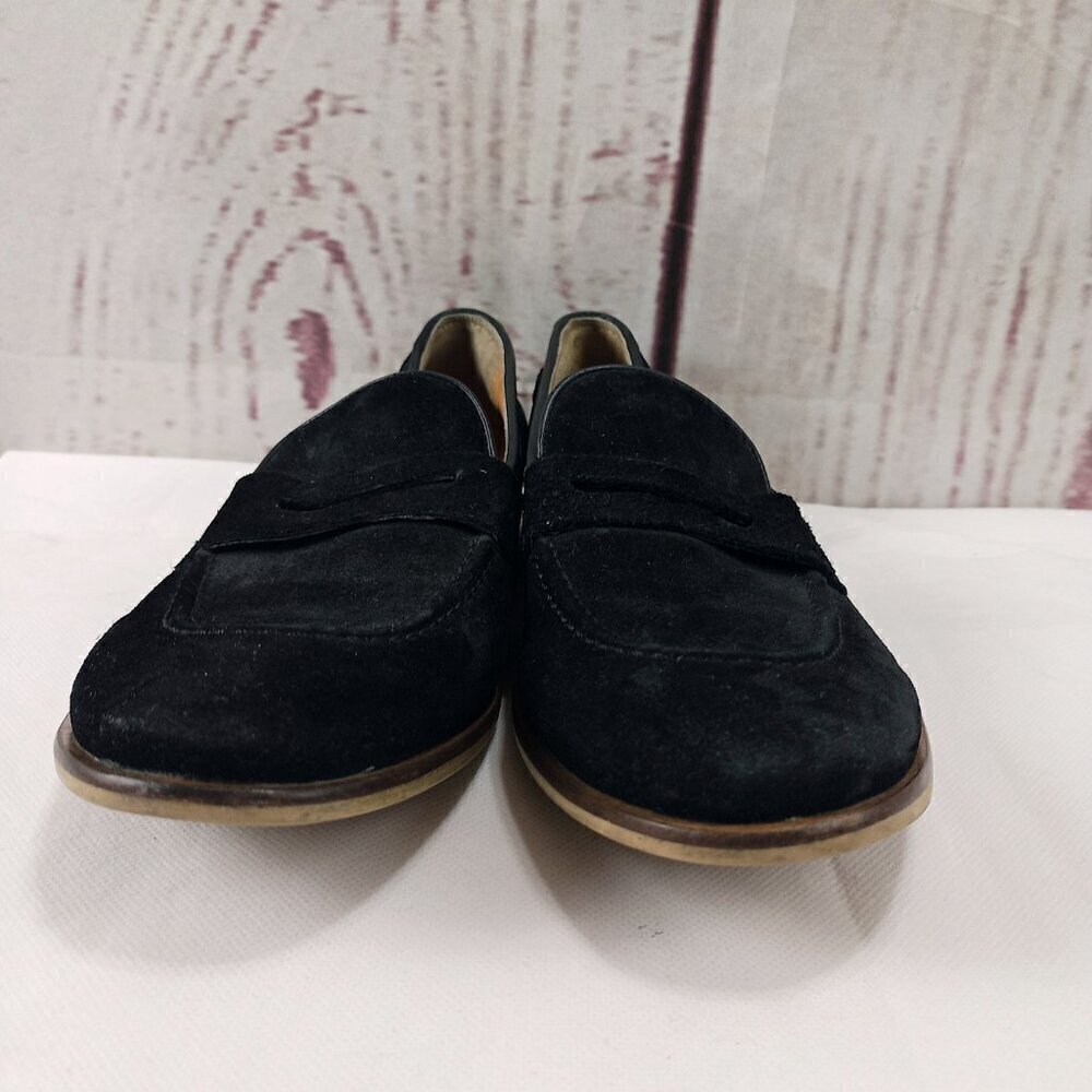 Giorgio Brutini 249371 Mens Black Suede Slip-On Dress Casual Shoes Size 10M - Picture 4 of 15